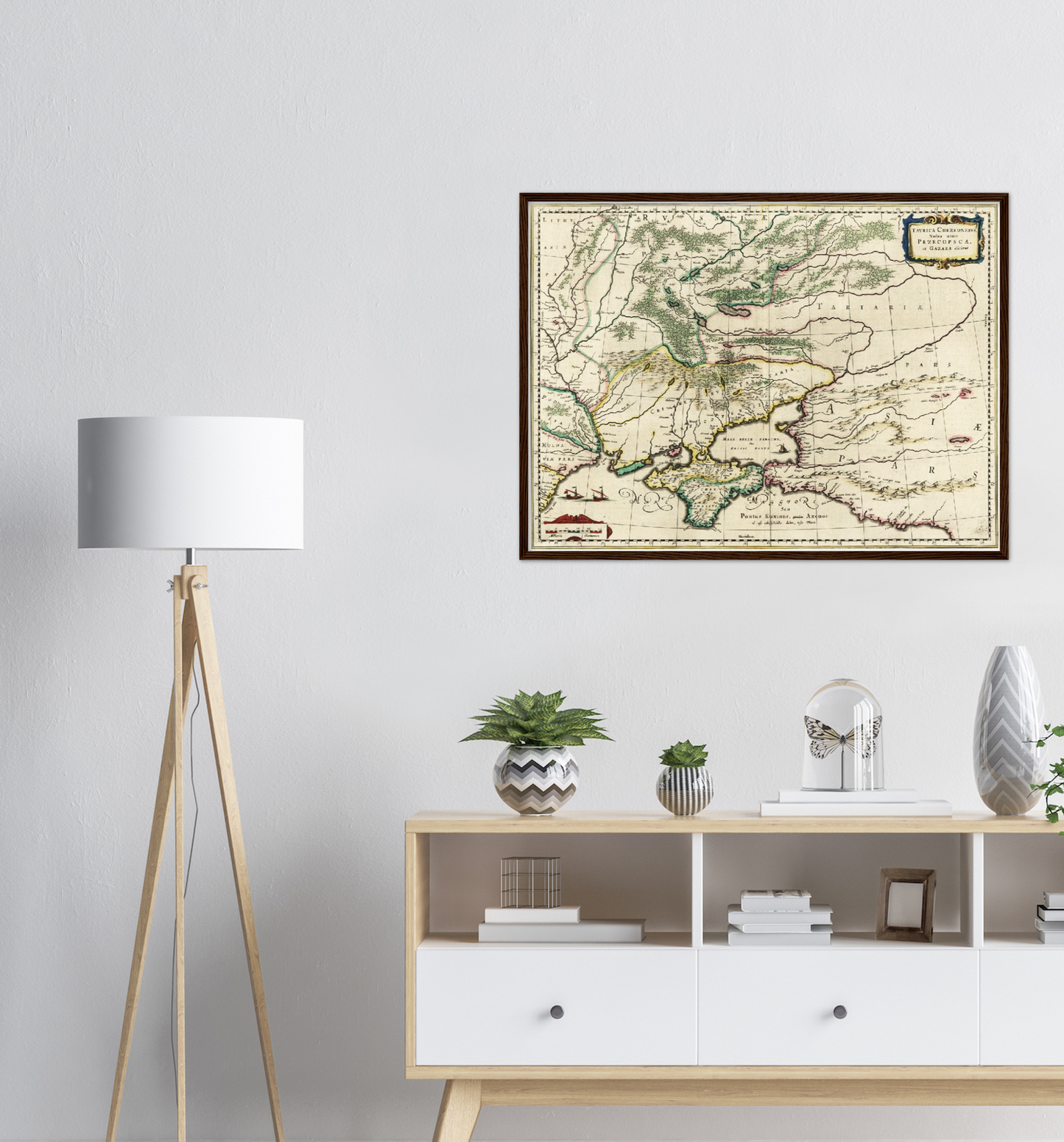 Historical city map Test product horizontal 3 sizes