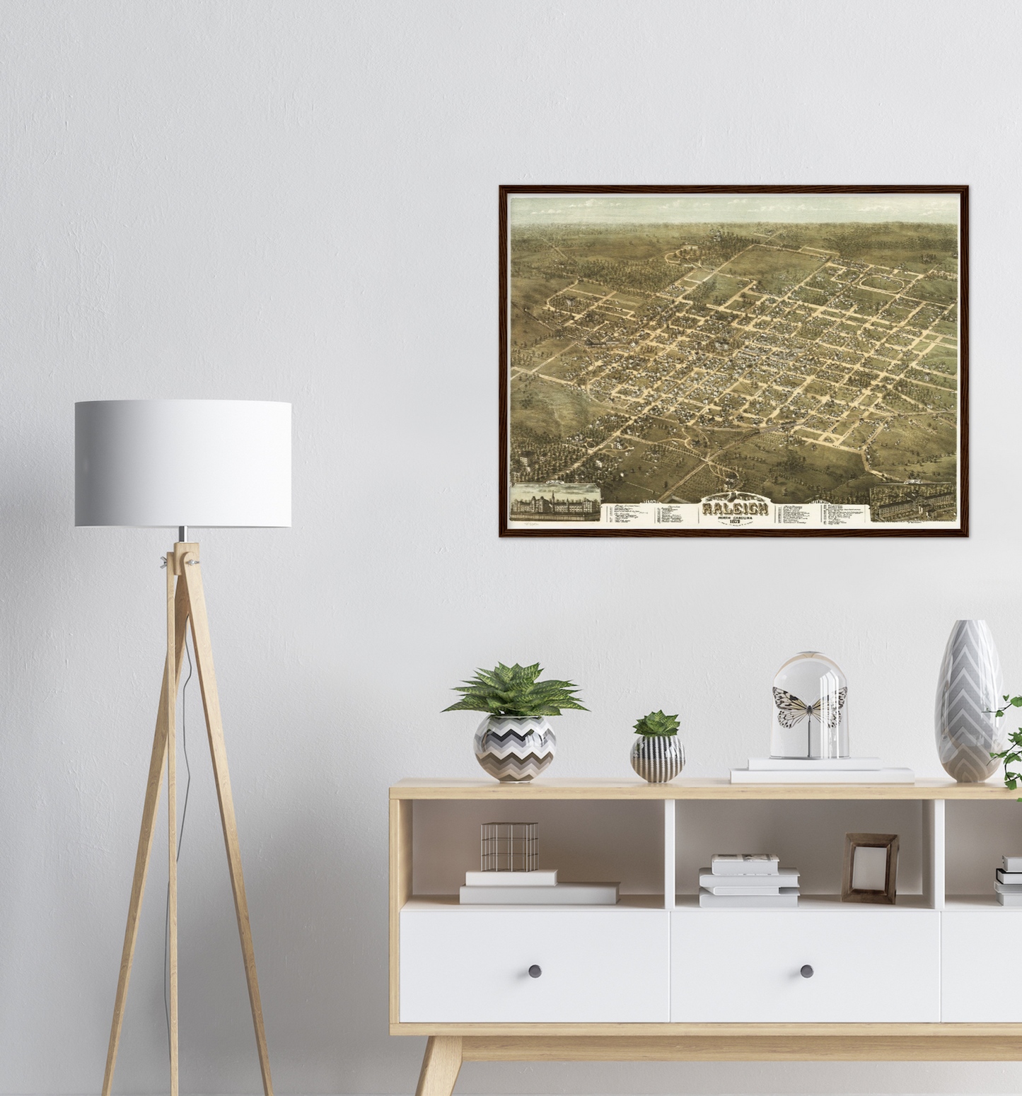 Historical city map Test product horizontal 3 sizes