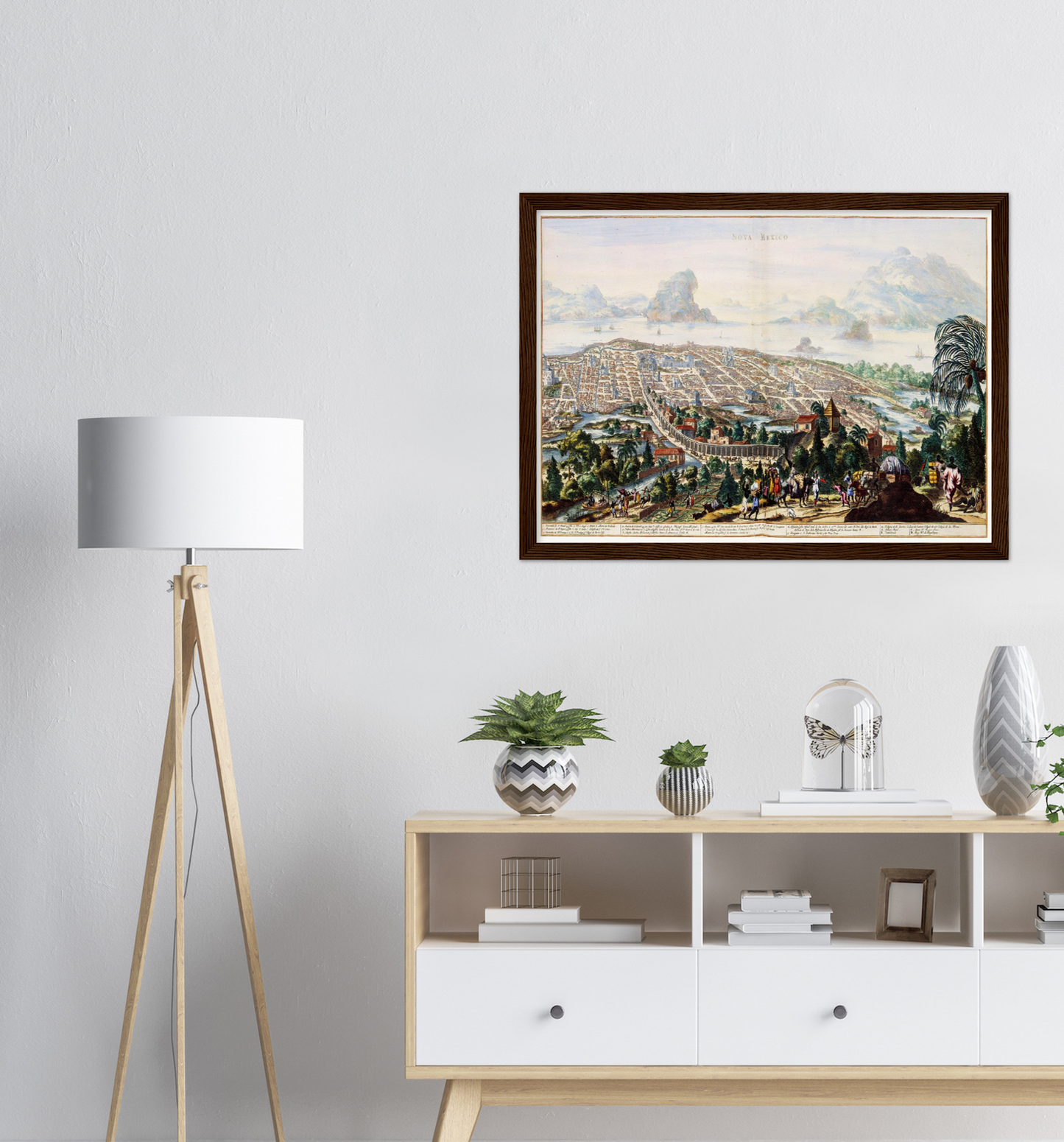 Historical city map Test product horizontal 3 sizes