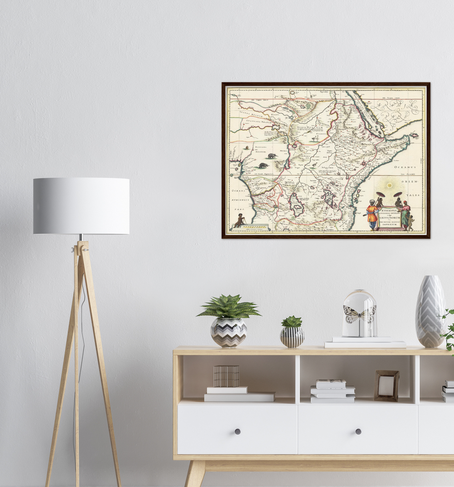 Historical city map Test product horizontal 3 sizes