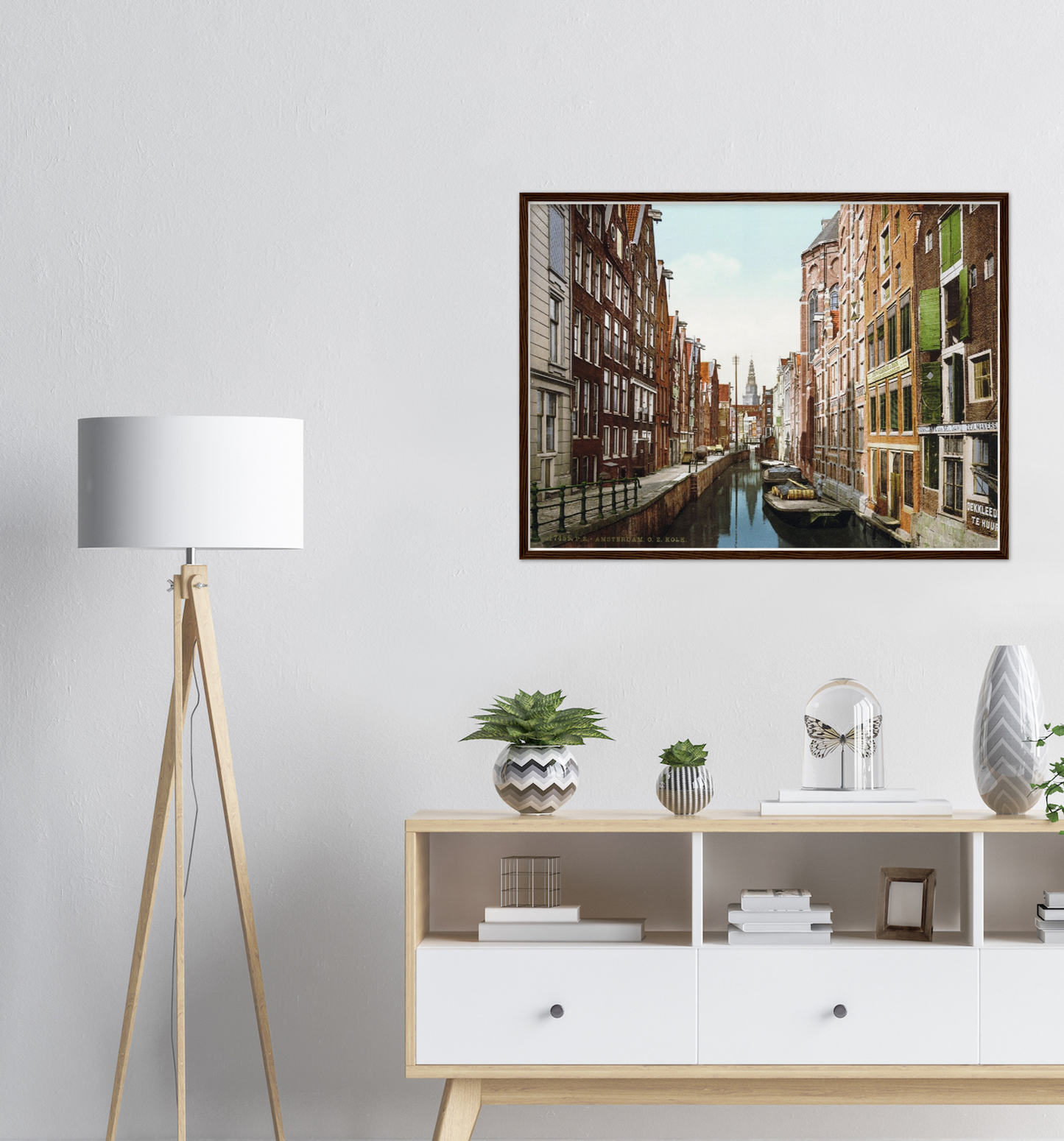 Historische Ansicht Amsterdam um 1895