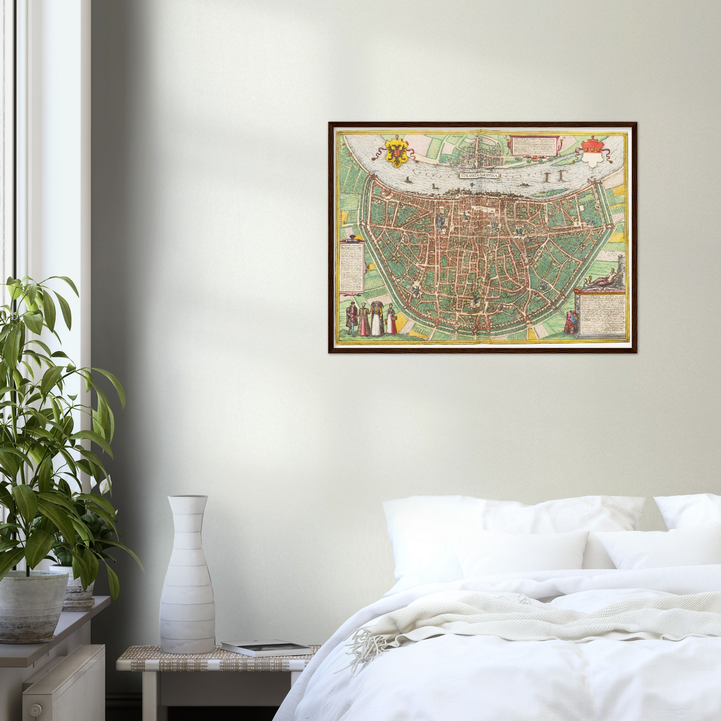 Historischer Stadtplan Köln um 1570