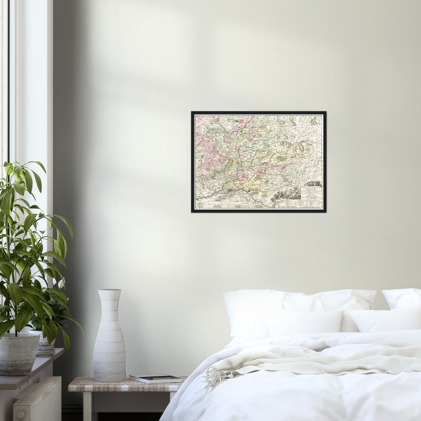Historical city map Test product horizontal 3 sizes
