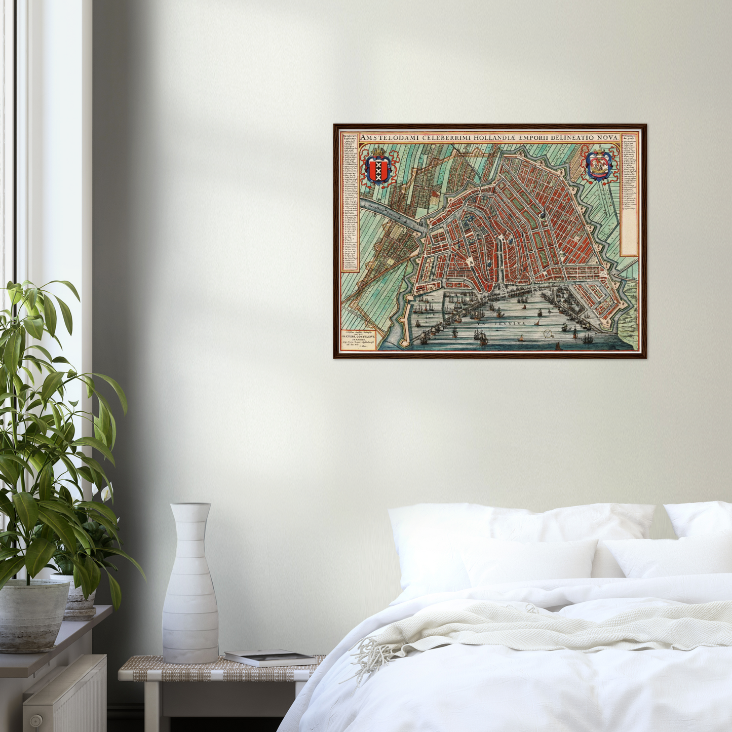 Historical city map Test product horizontal 3 sizes