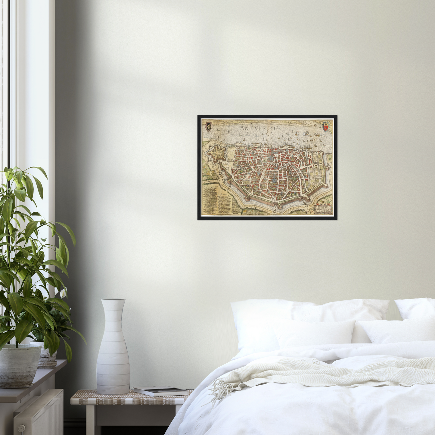 Historische Stadtansicht Antwerpen um 1620