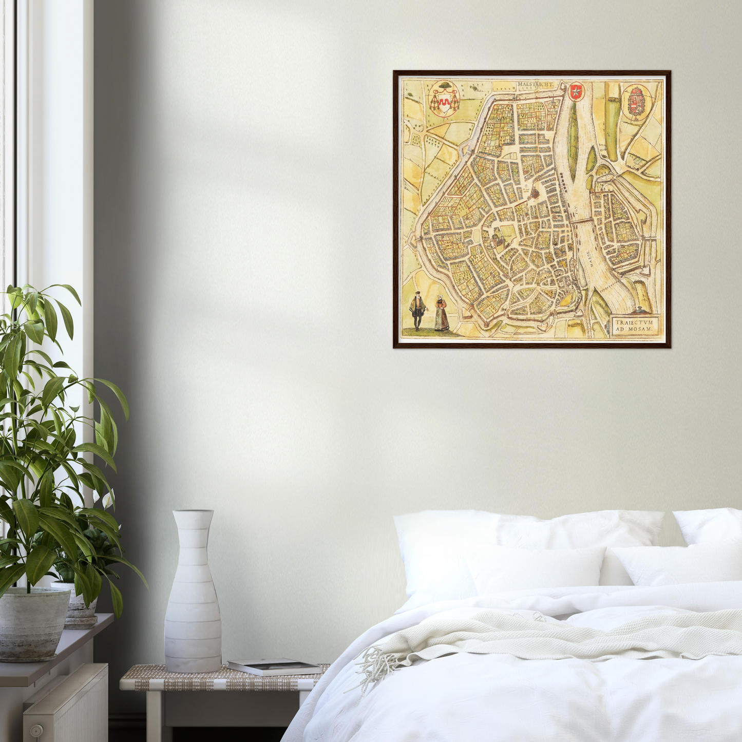 Historical city map Test product horizontal 3 sizes