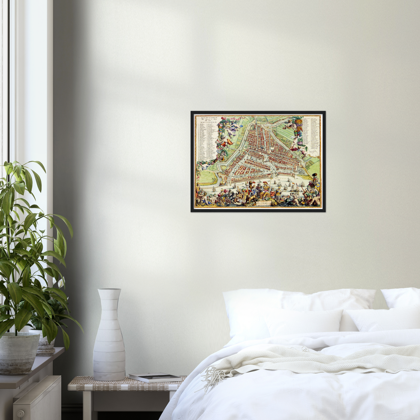 Historischer Stadtplan Rotterdam um 1689