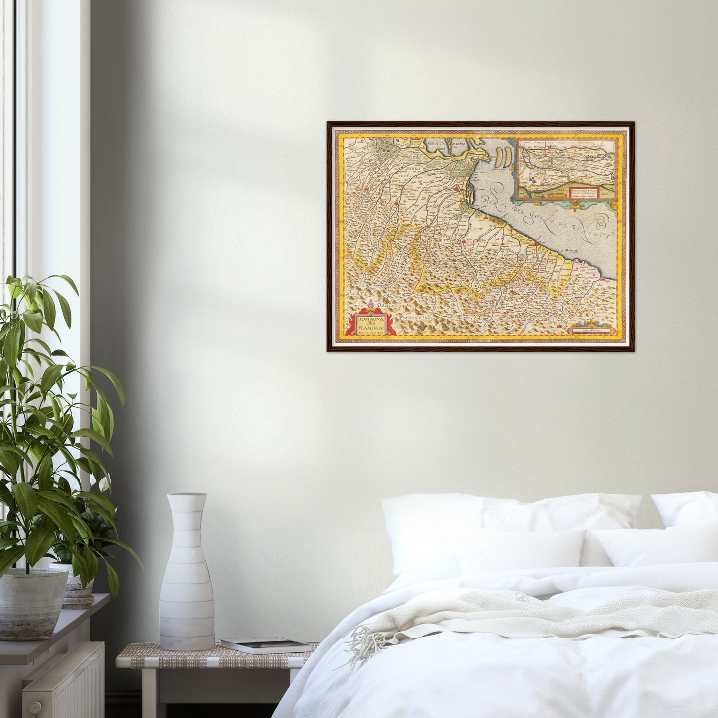 Historische Landkarte Emilia-Romagna um 1609