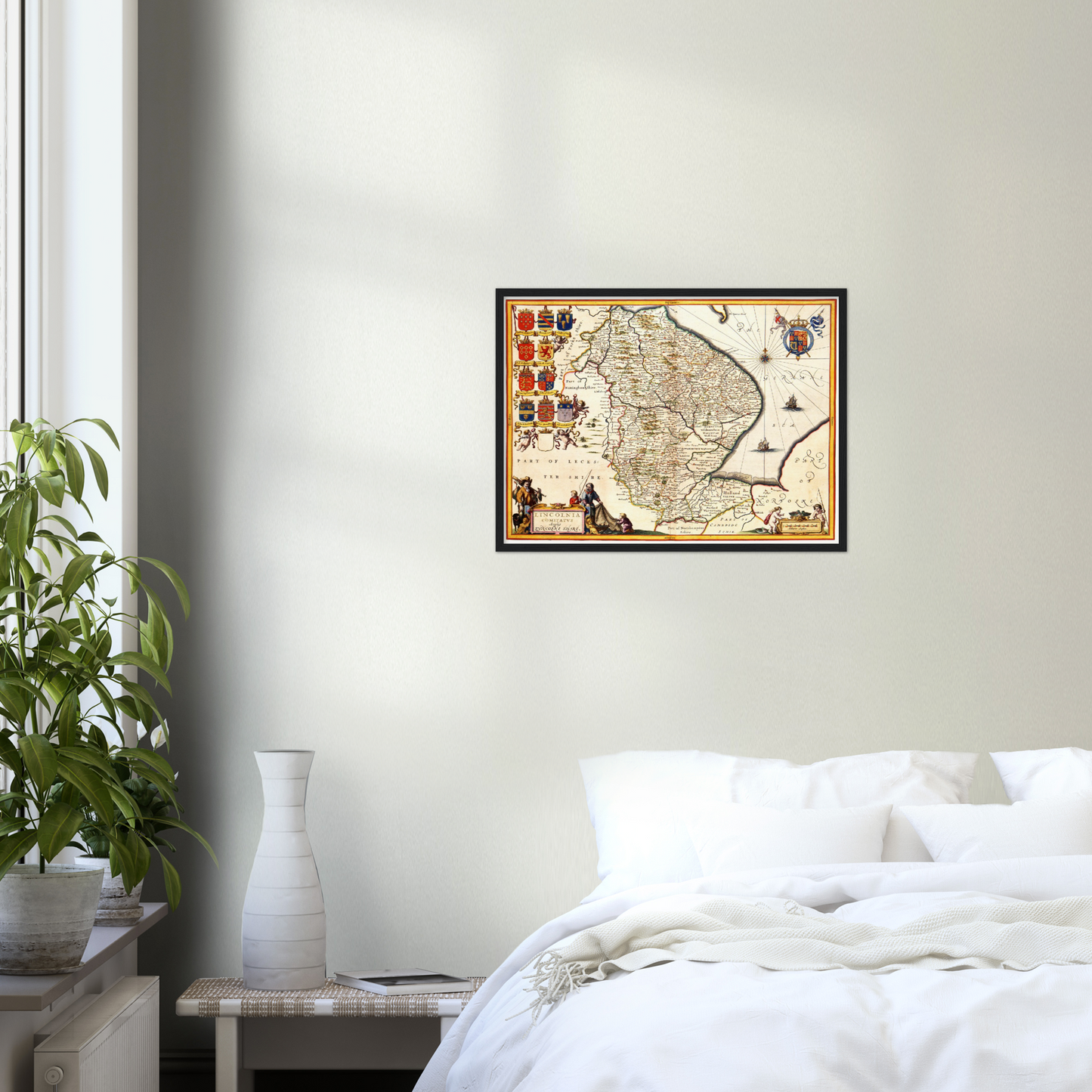 Historical city map Test product horizontal 3 sizes