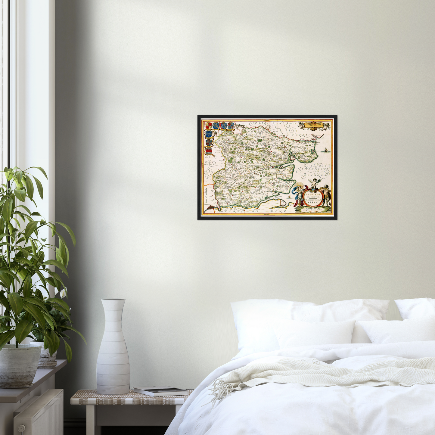 Historical city map Test product horizontal 3 sizes