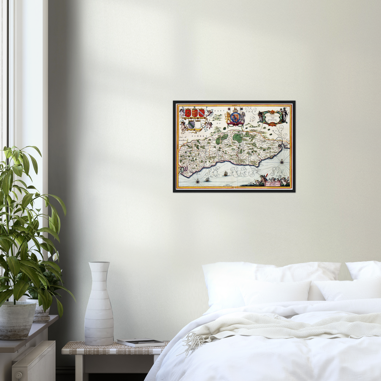 Historical city map Test product horizontal 3 sizes