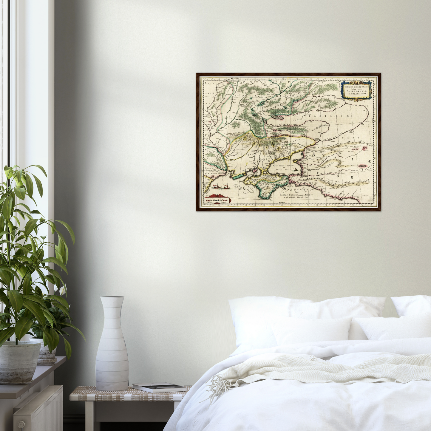 Historical city map Test product horizontal 3 sizes