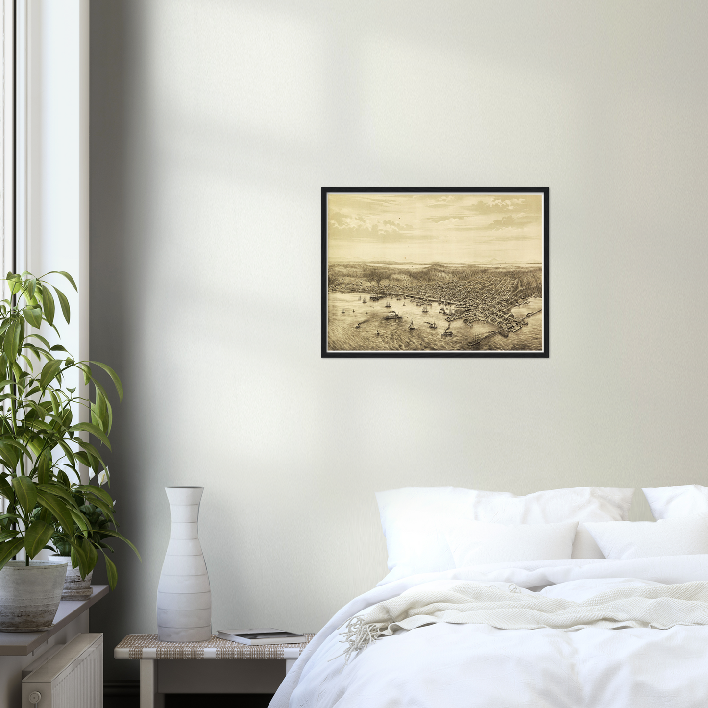 Historical city map Test product horizontal 3 sizes