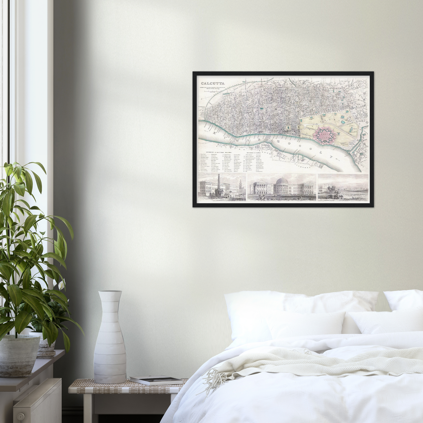 Historical city map Test product horizontal 3 sizes