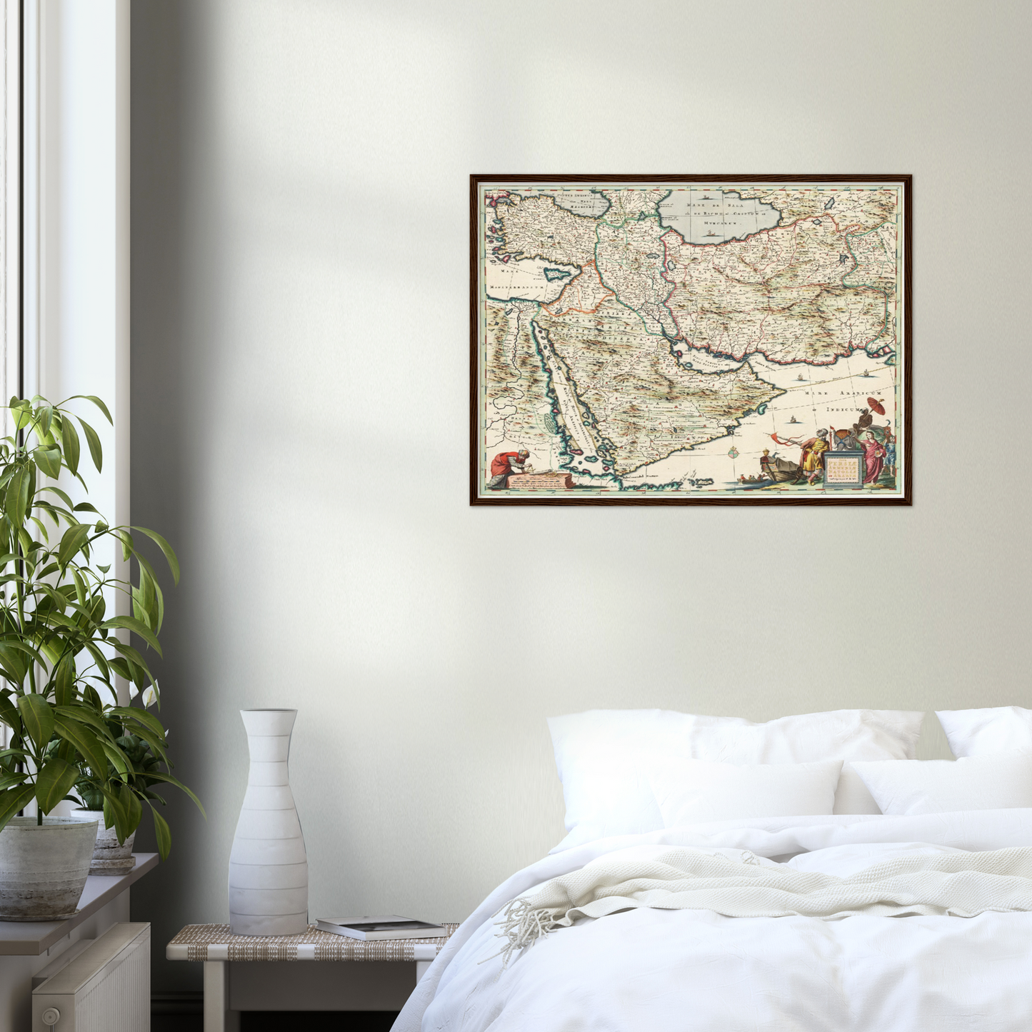 Historische Landkarte Arabien & Persien um 1680