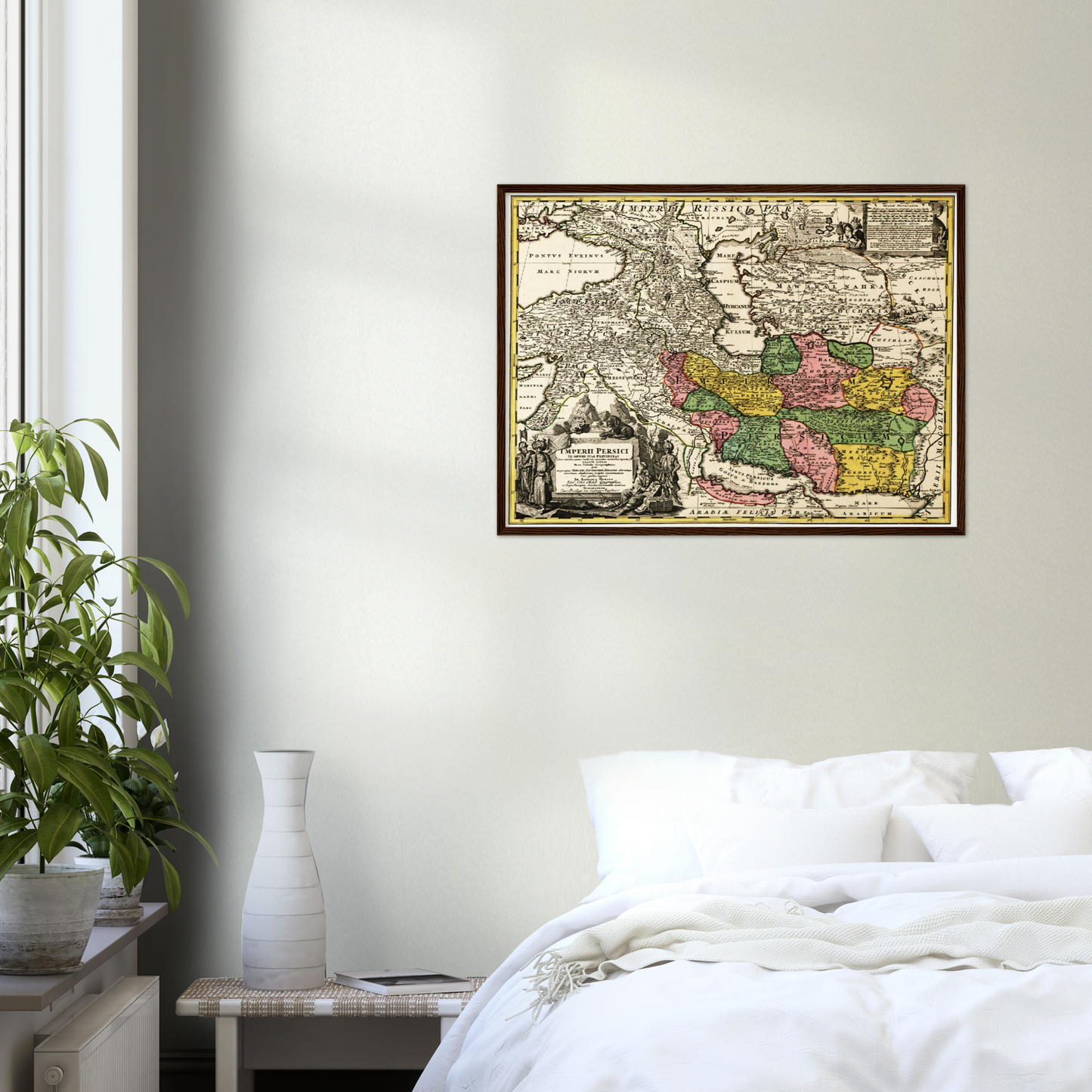 Historische Landkarte Persien um 1750
