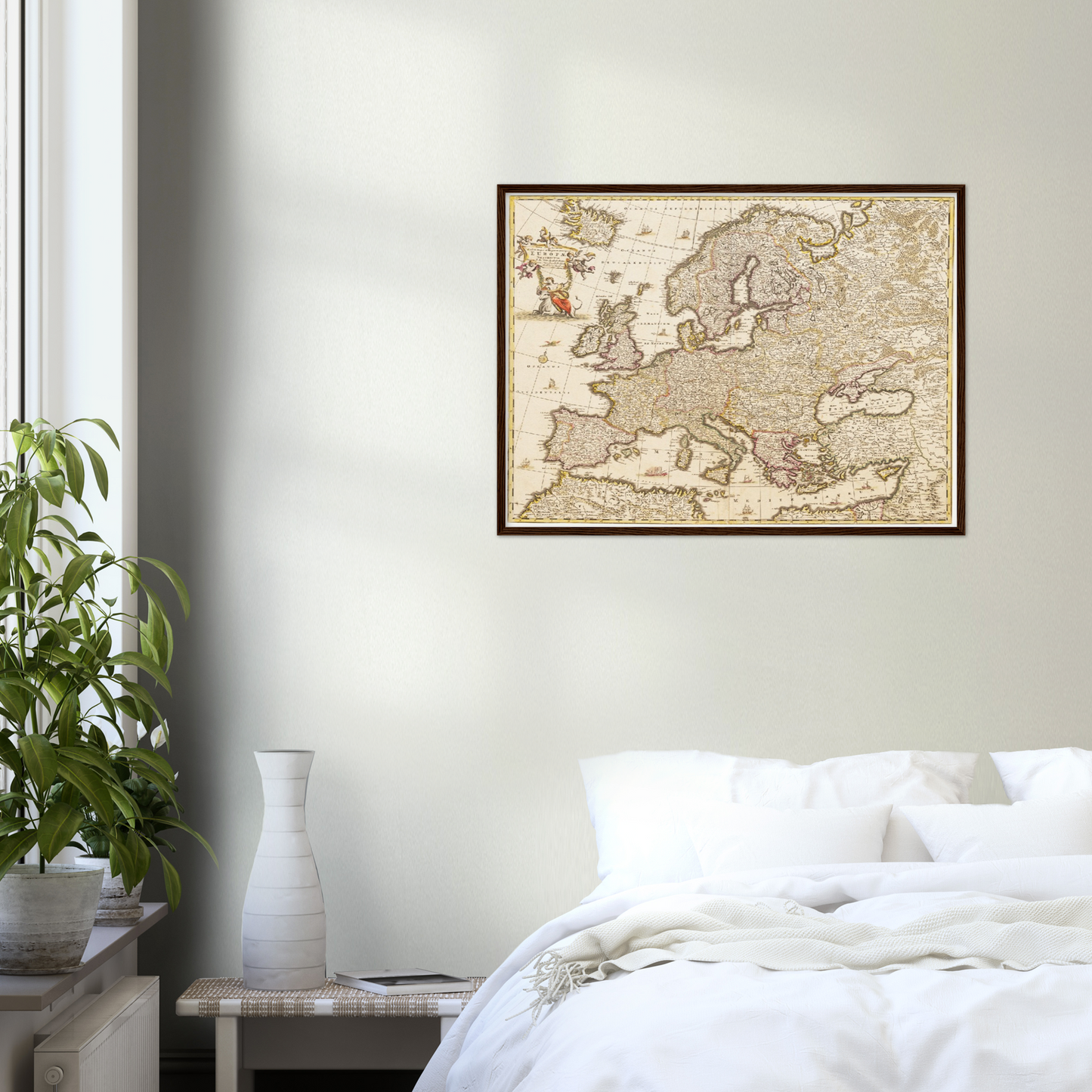 Historical city map  Test product horizontal 3 sizes