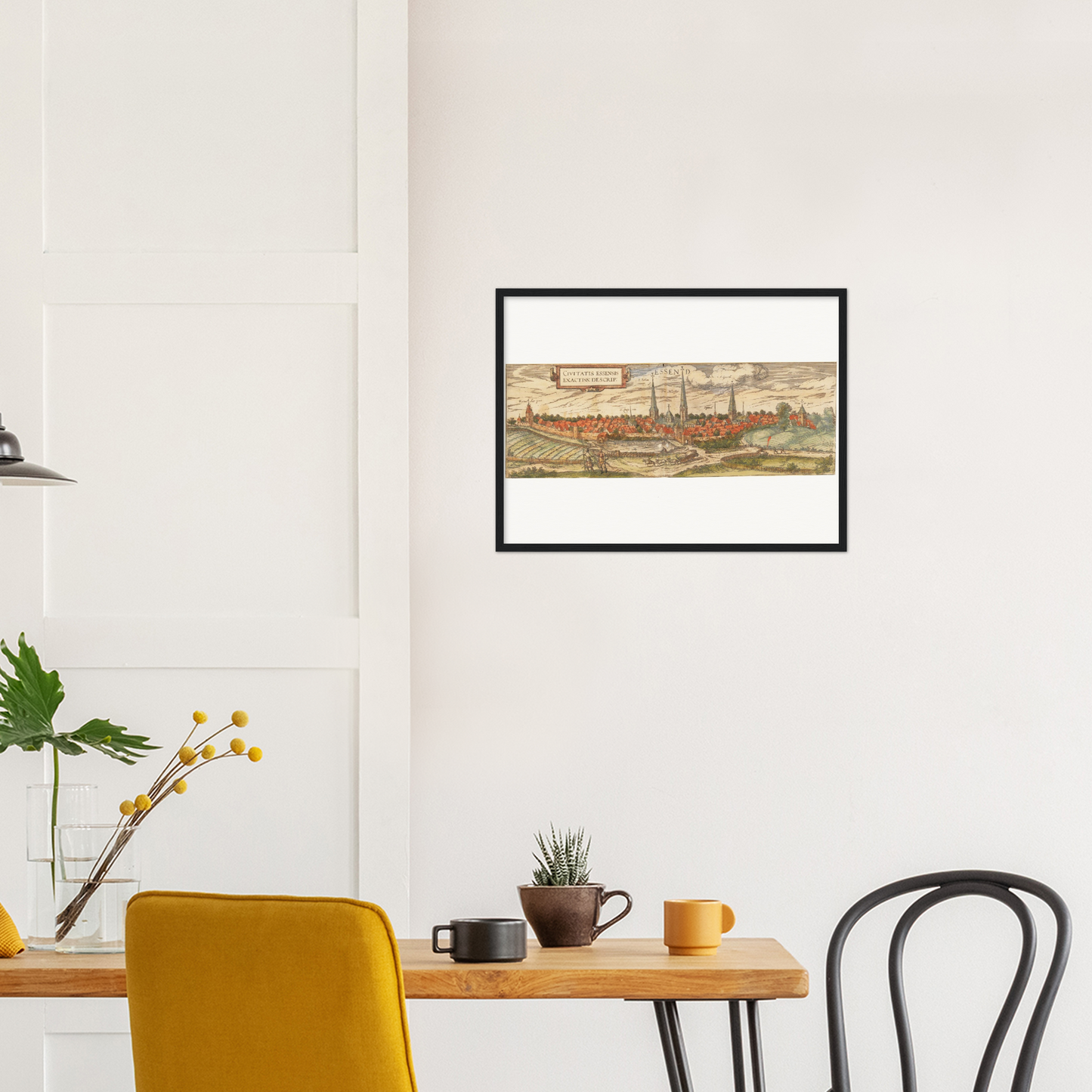 Historical city map  Test product horizontal 3 sizes