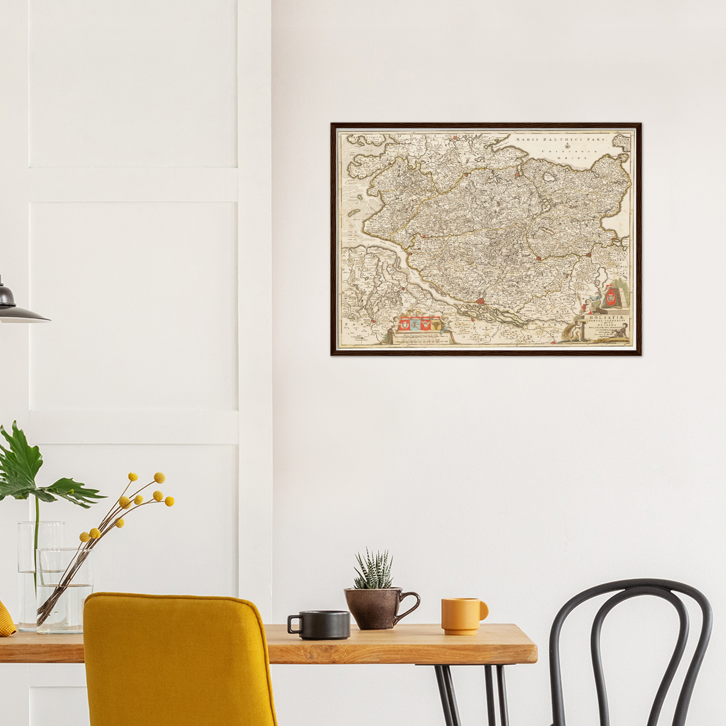 Historical city map Test product horizontal 3 sizes