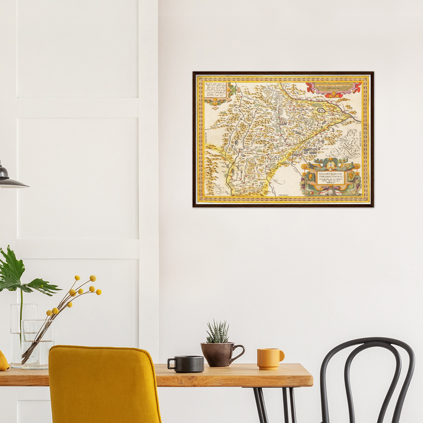 Historical city map Test product horizontal 3 sizes
