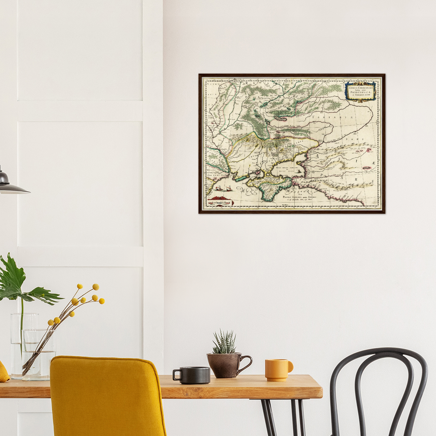 Historical city map Test product horizontal 3 sizes