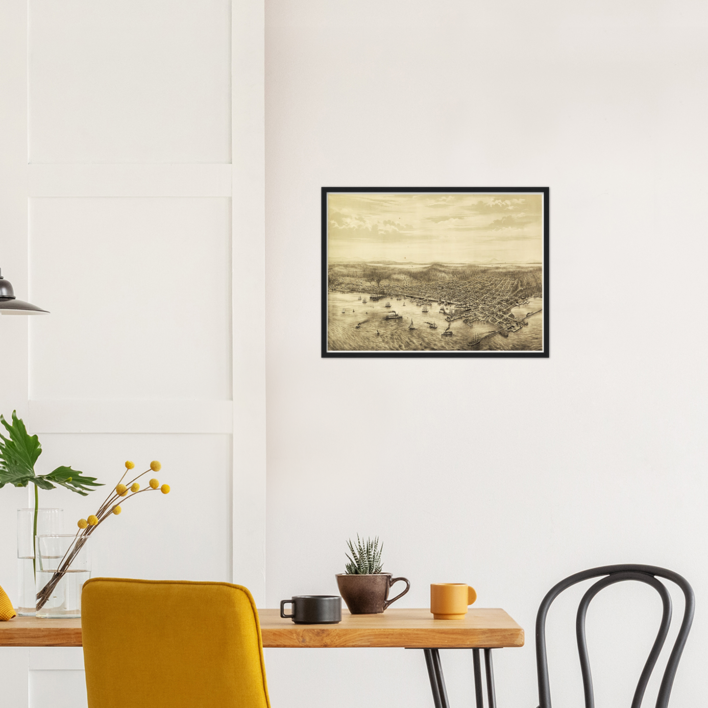 Historical city map Test product horizontal 3 sizes