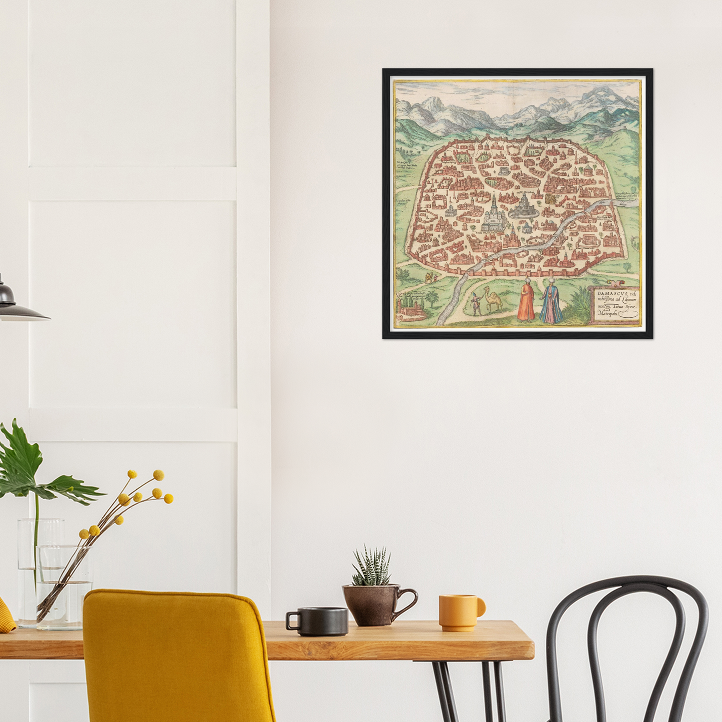 Historical city map Test product horizontal 3 sizes