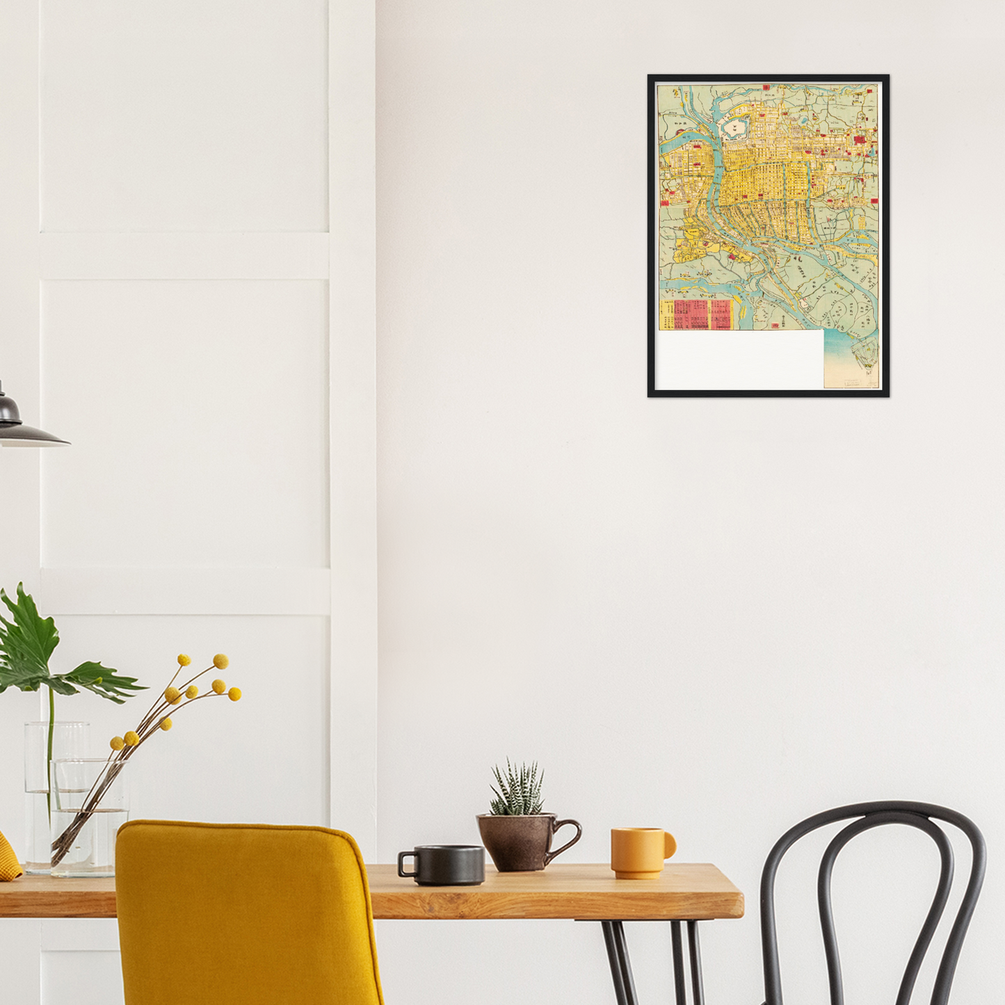 Historical city map Test product horizontal 3 sizes