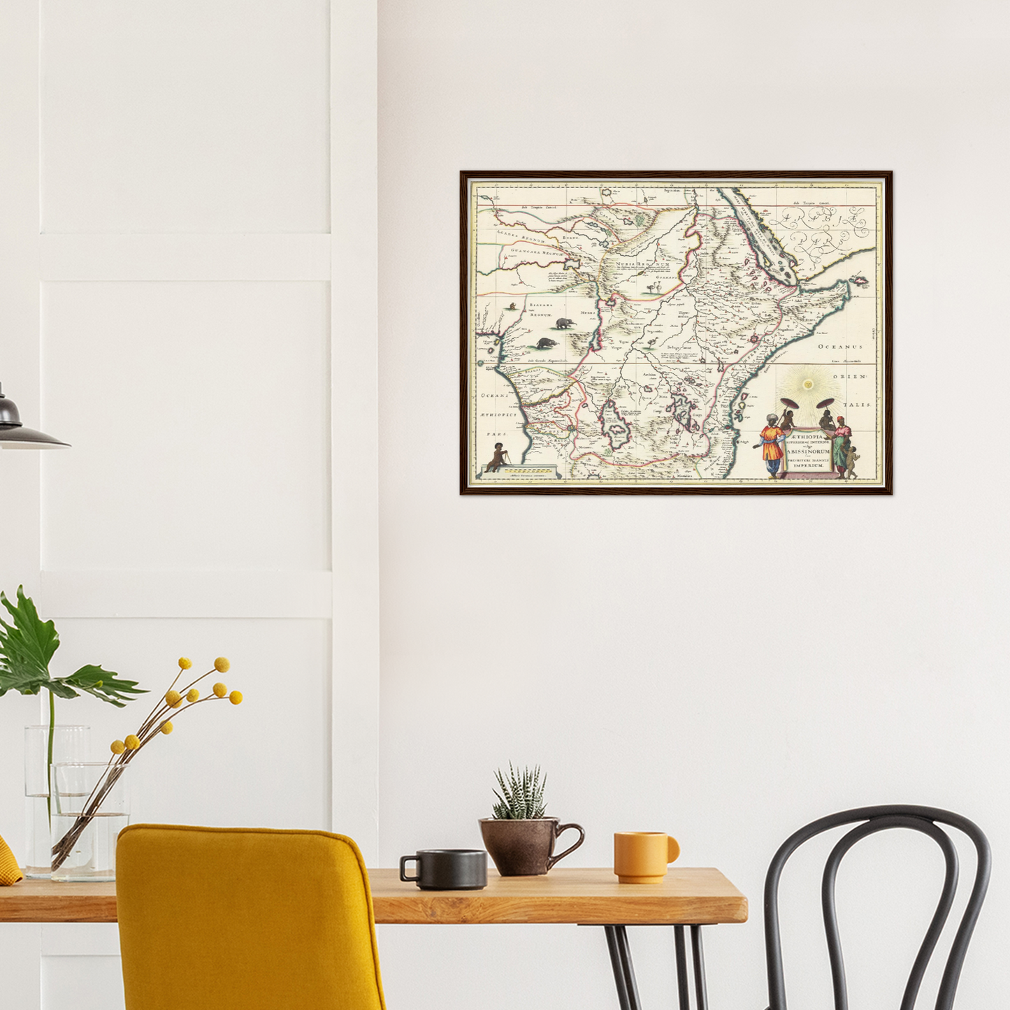 Historical city map Test product horizontal 3 sizes