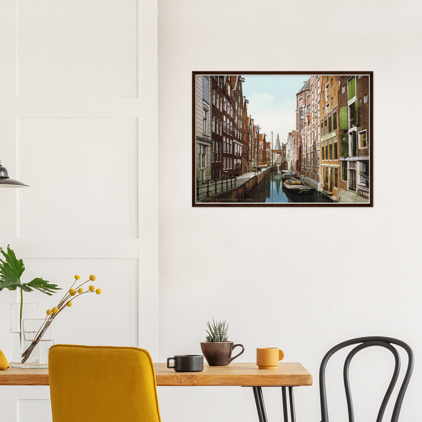 Historische Ansicht Amsterdam um 1895