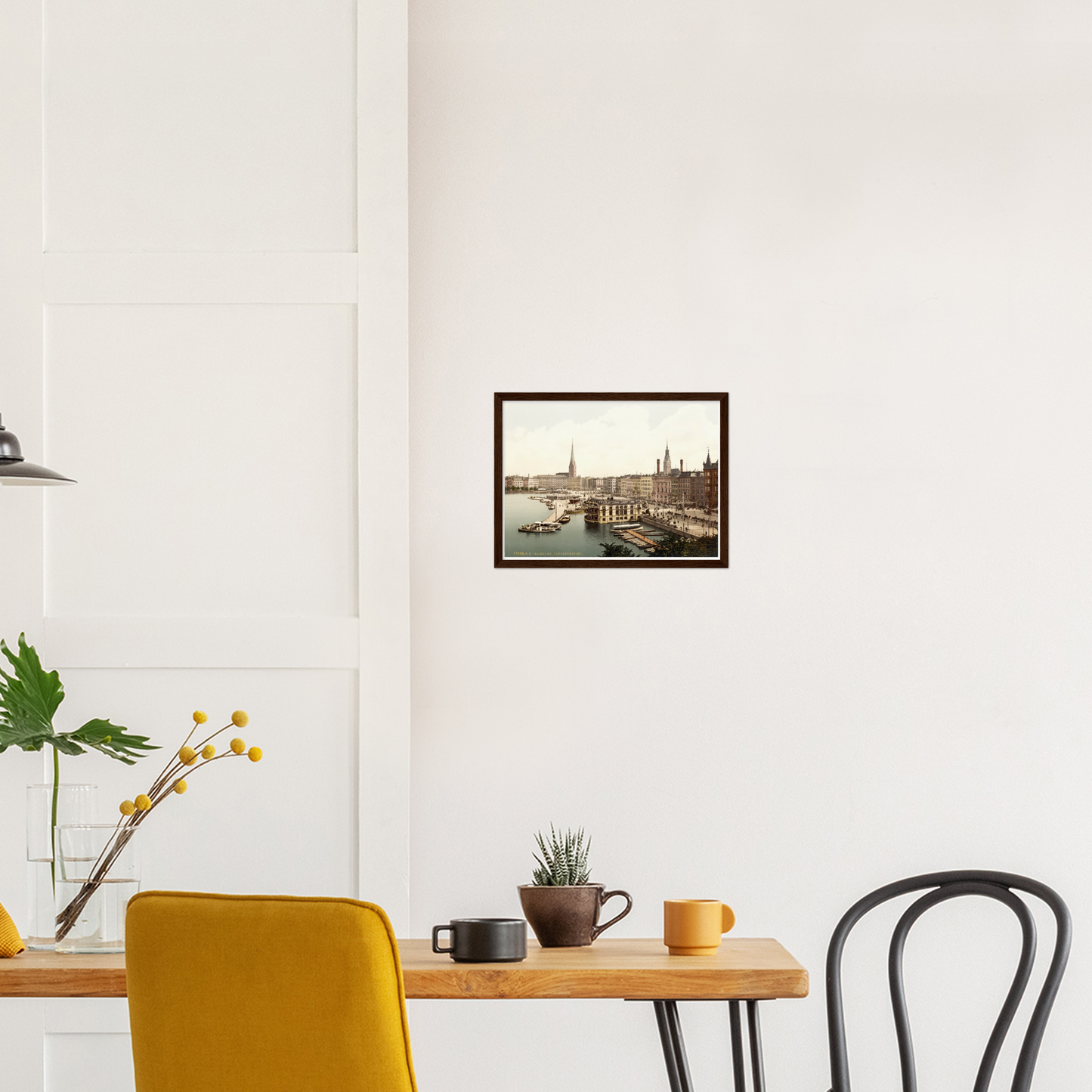 Historische Ansicht Hamburg Jungfernstieg um 1895