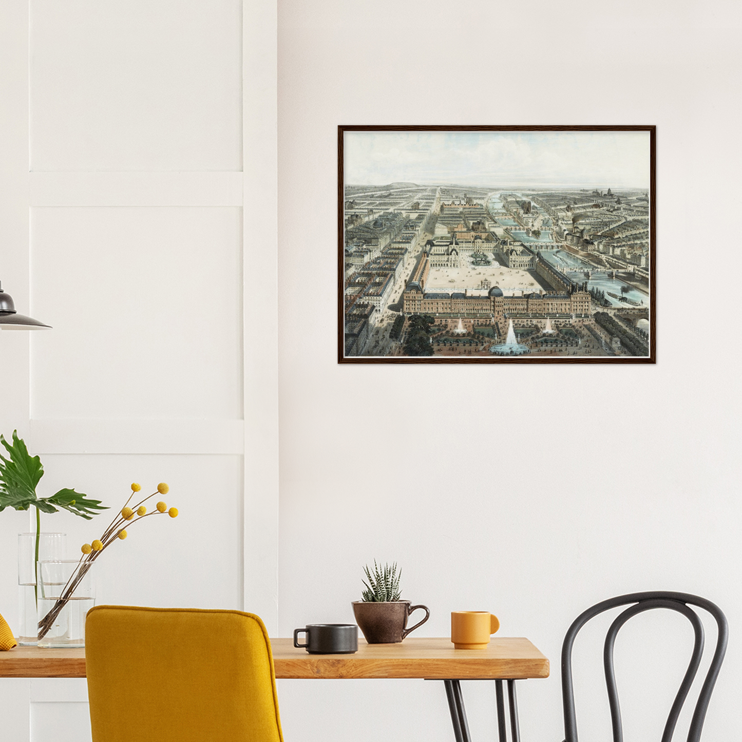 Historische Ansicht Paris um 1860
