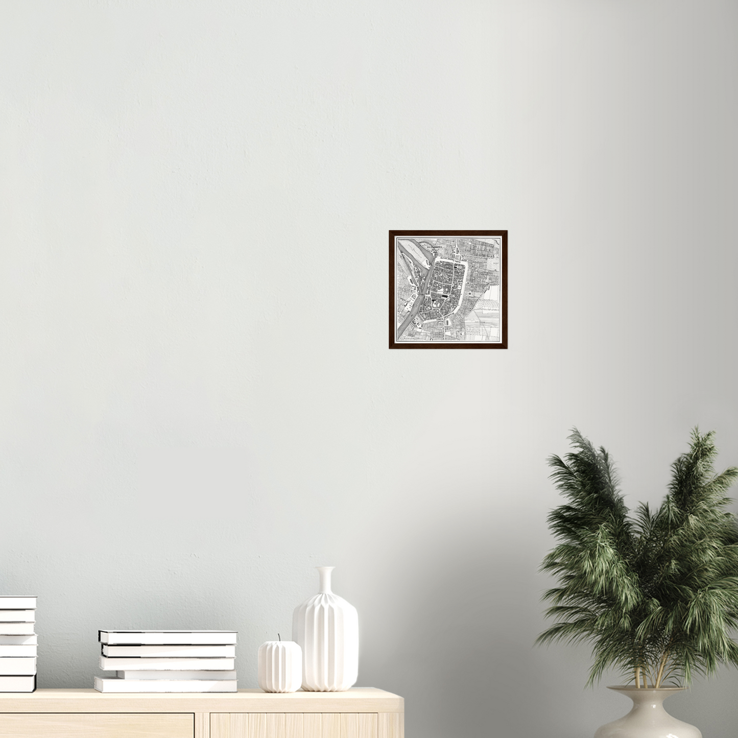Historical city map Test product horizontal 3 sizes