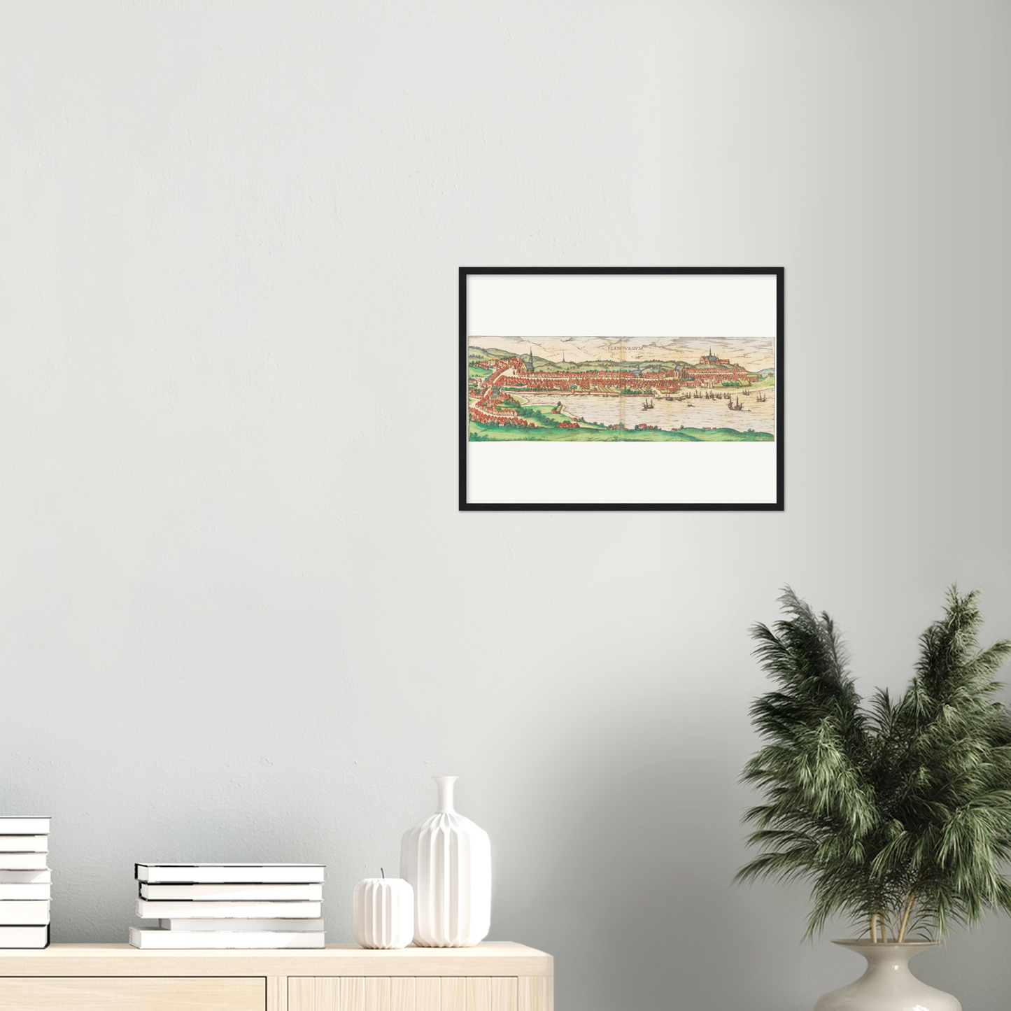 Historical city map Test product horizontal 3 sizes