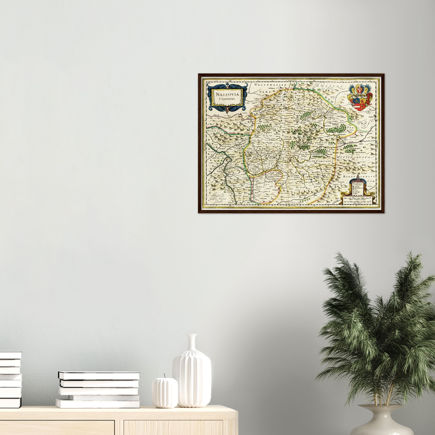 Historical city map Test product horizontal 3 sizes