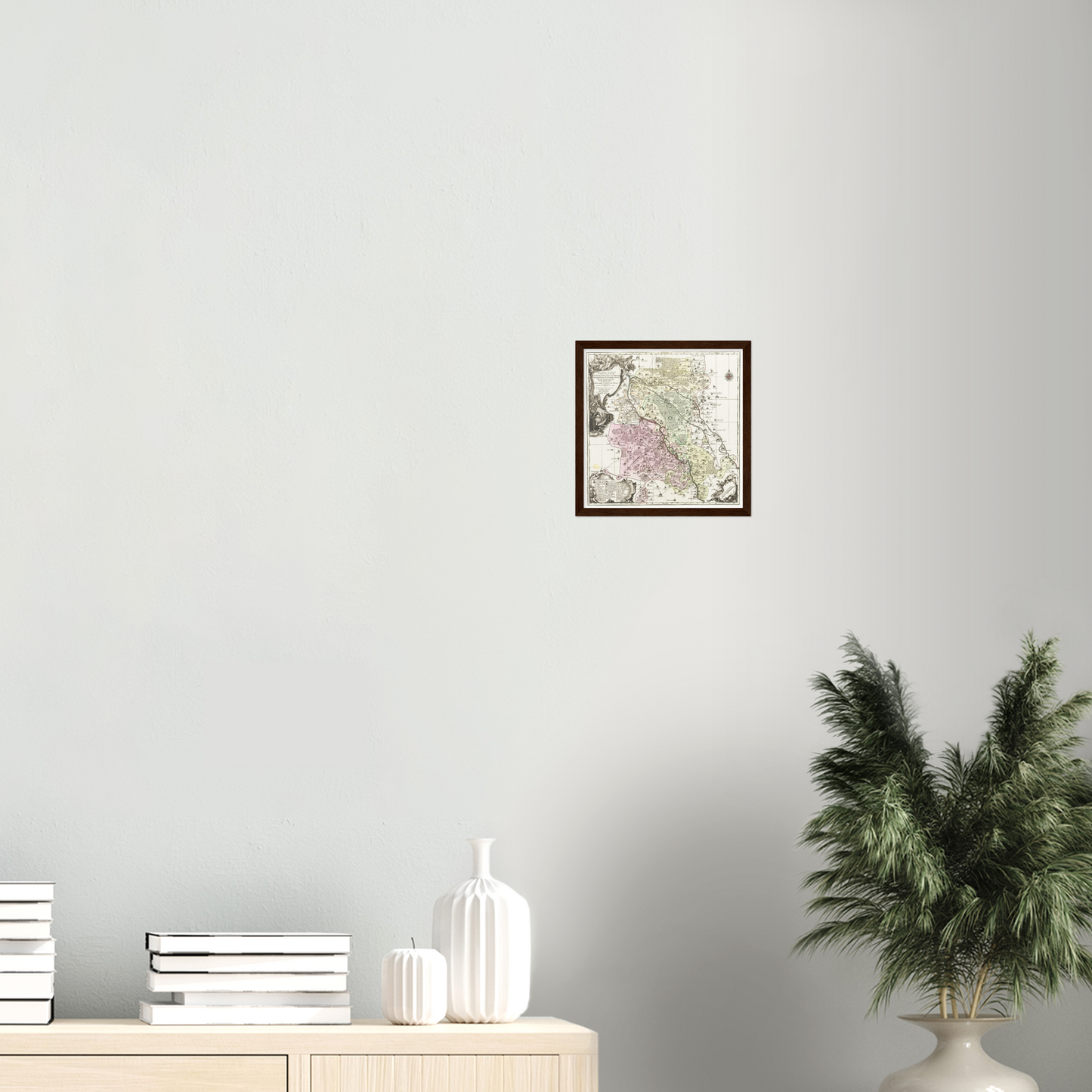 Historical city map Test product horizontal 3 sizes
