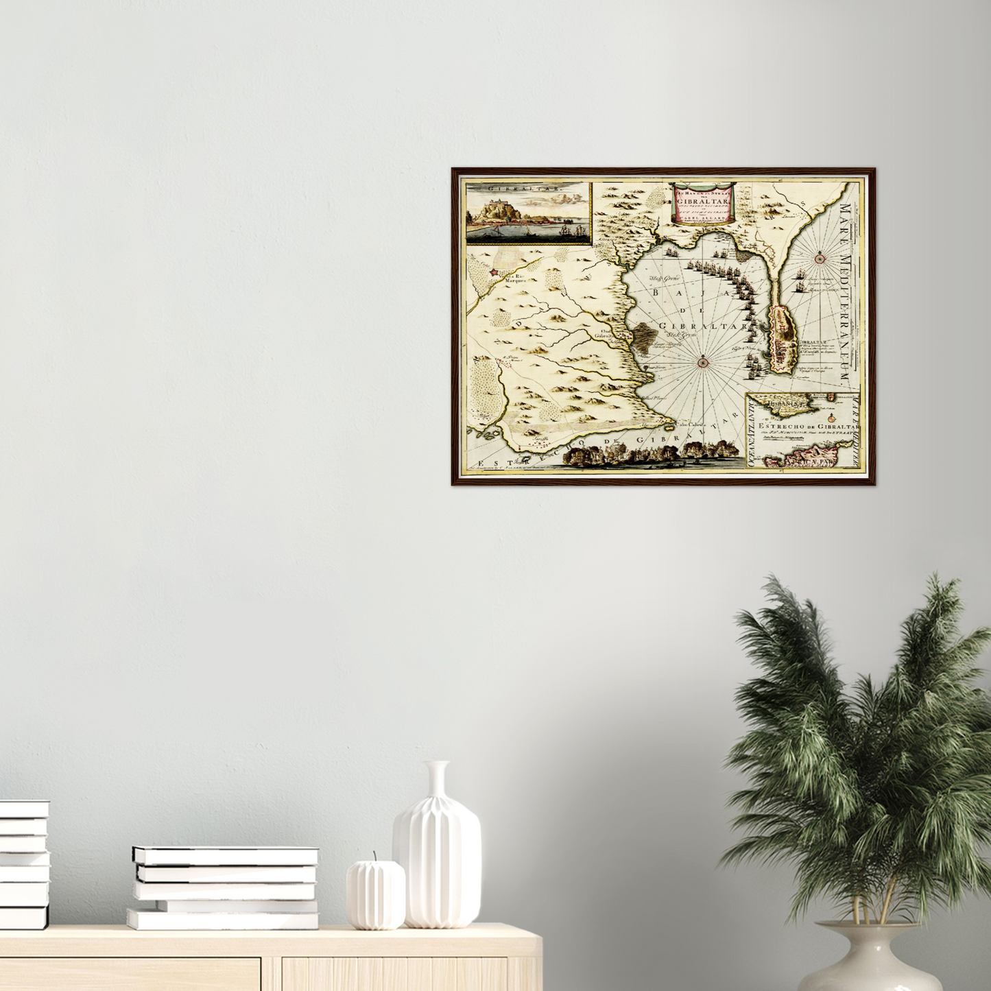 Historical city map Test product horizontal 3 sizes