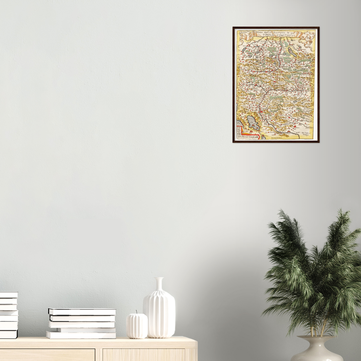 Historical city map Test product horizontal 3 sizes
