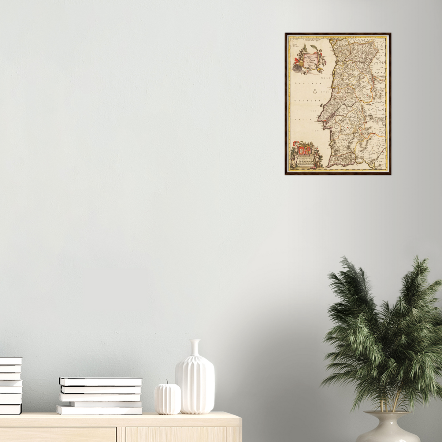 Historical city map  Test product horizontal 3 sizes