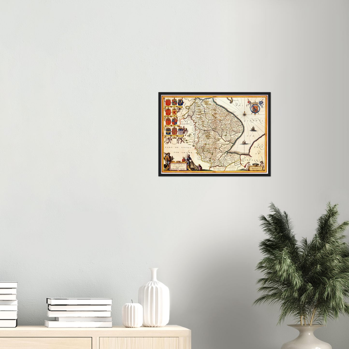Historical city map Test product horizontal 3 sizes
