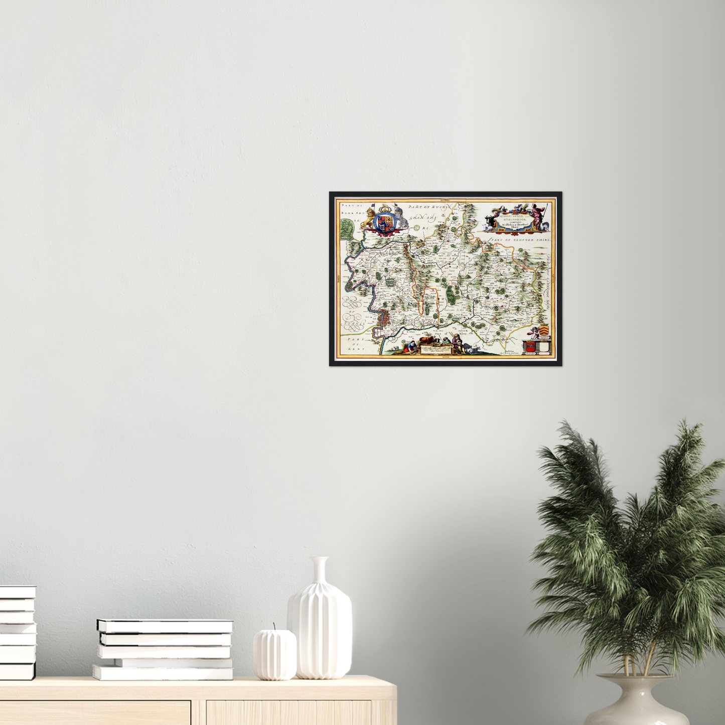 Historical city map Test product horizontal 3 sizes