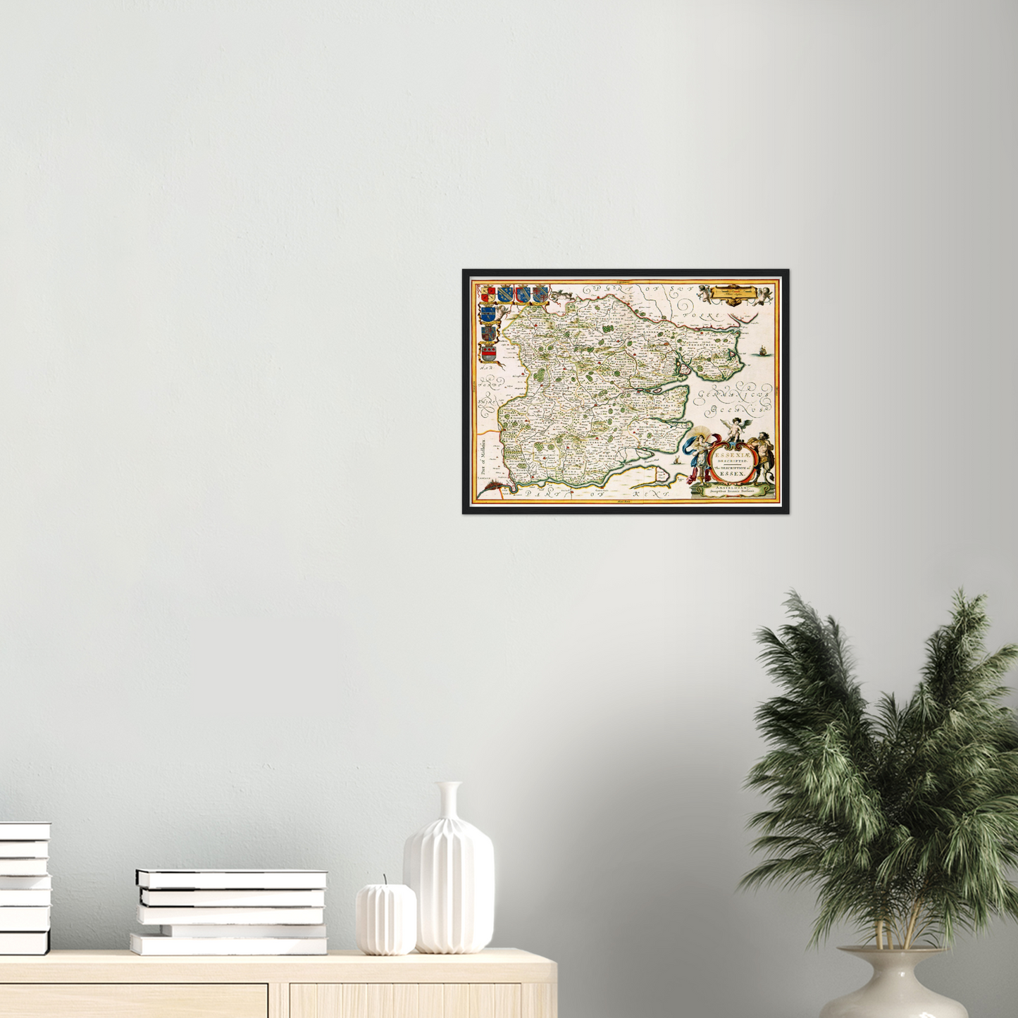 Historical city map Test product horizontal 3 sizes