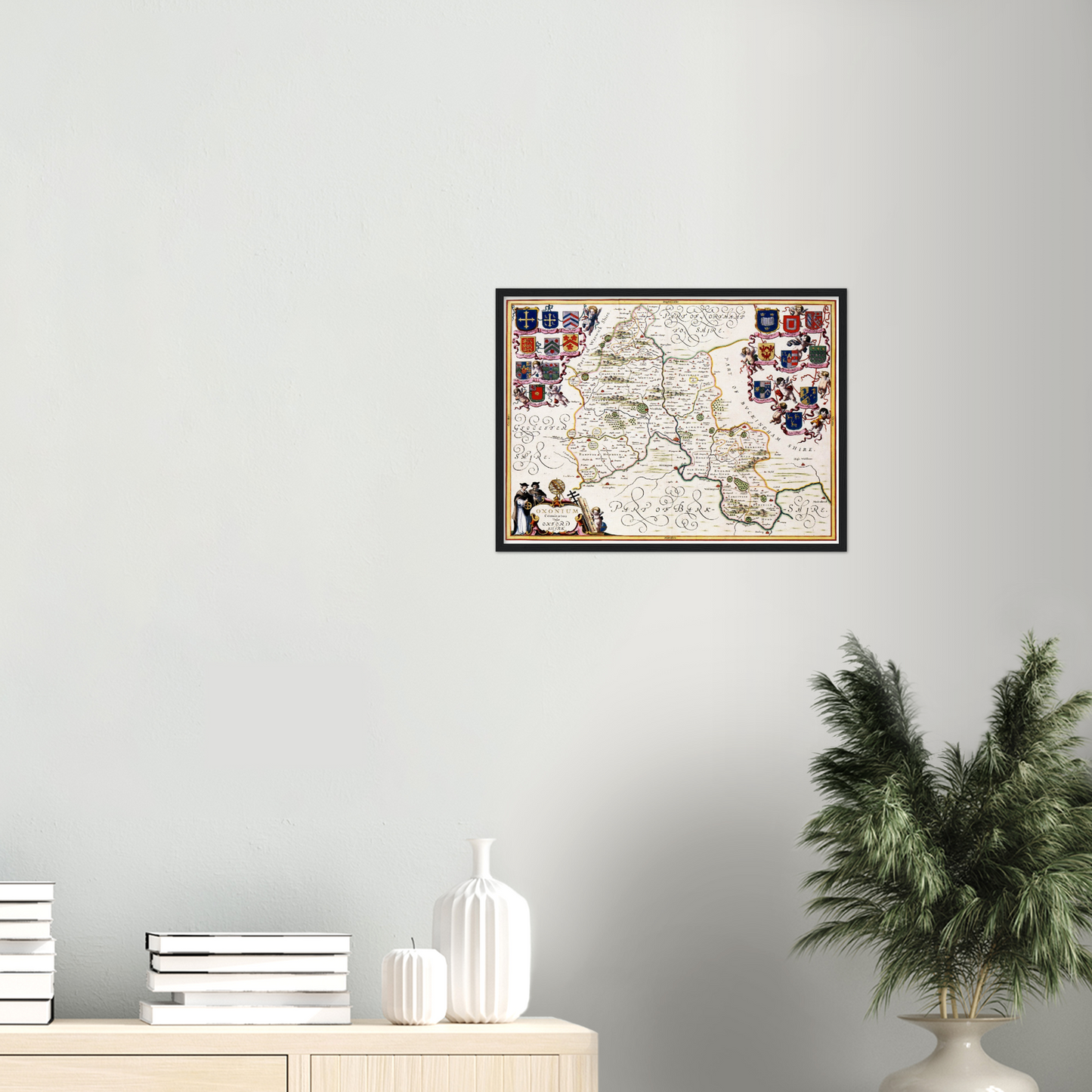 Historical city map Test product horizontal 3 sizes