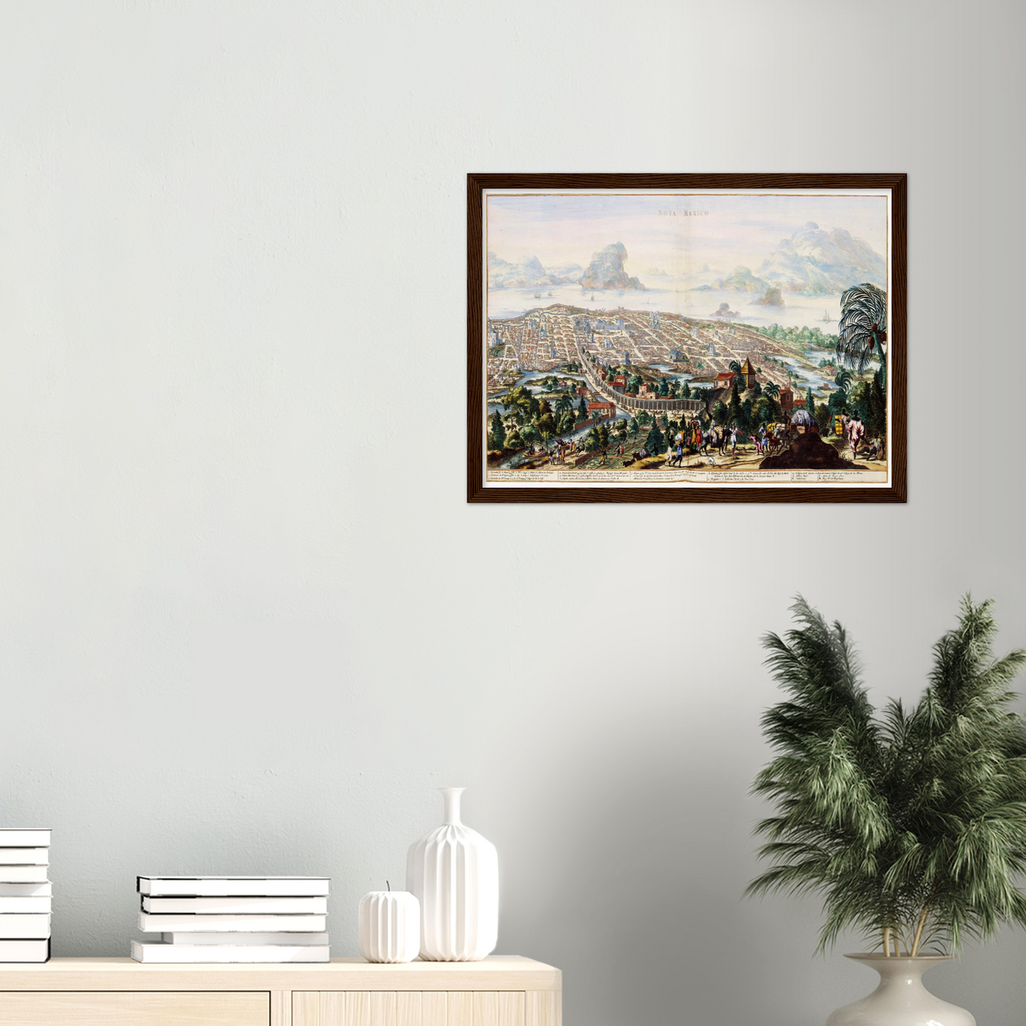 Historical city map Test product horizontal 3 sizes