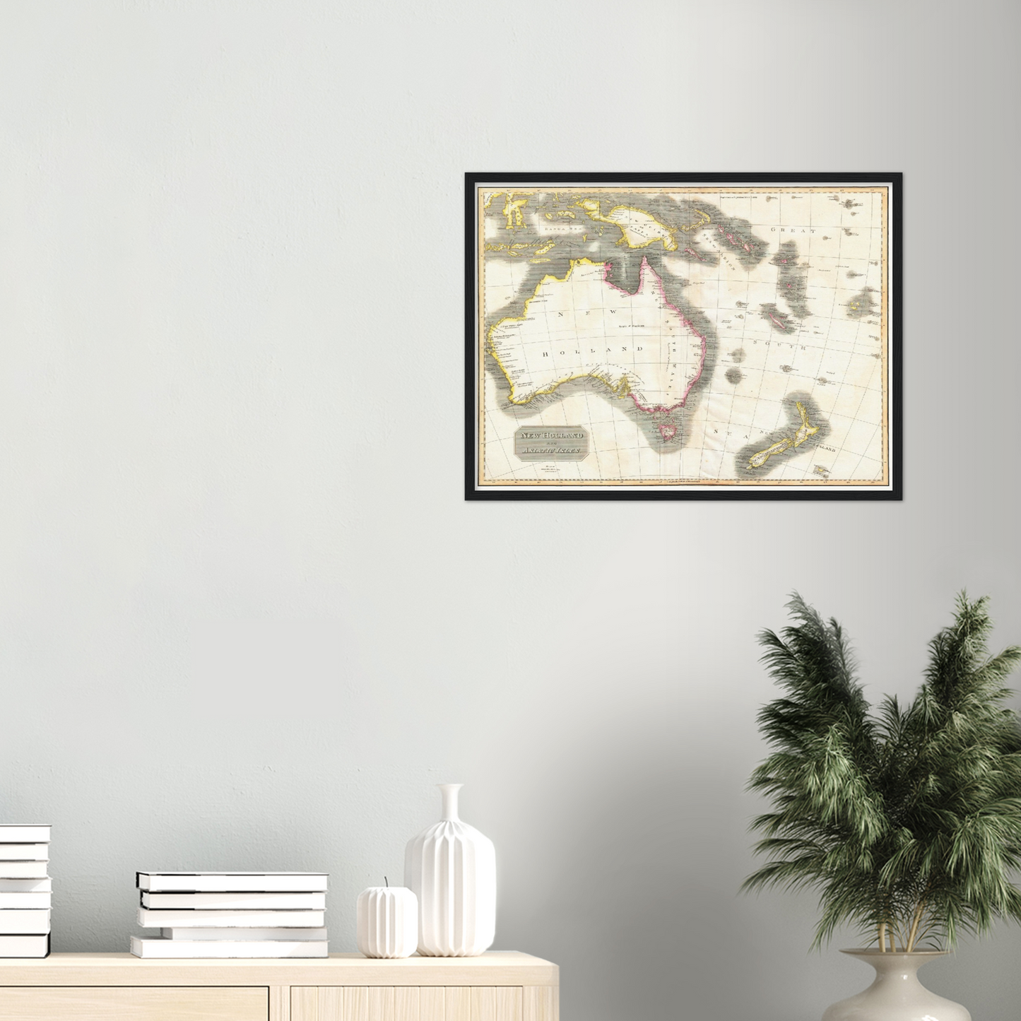 Historical city map Test product horizontal 3 sizes