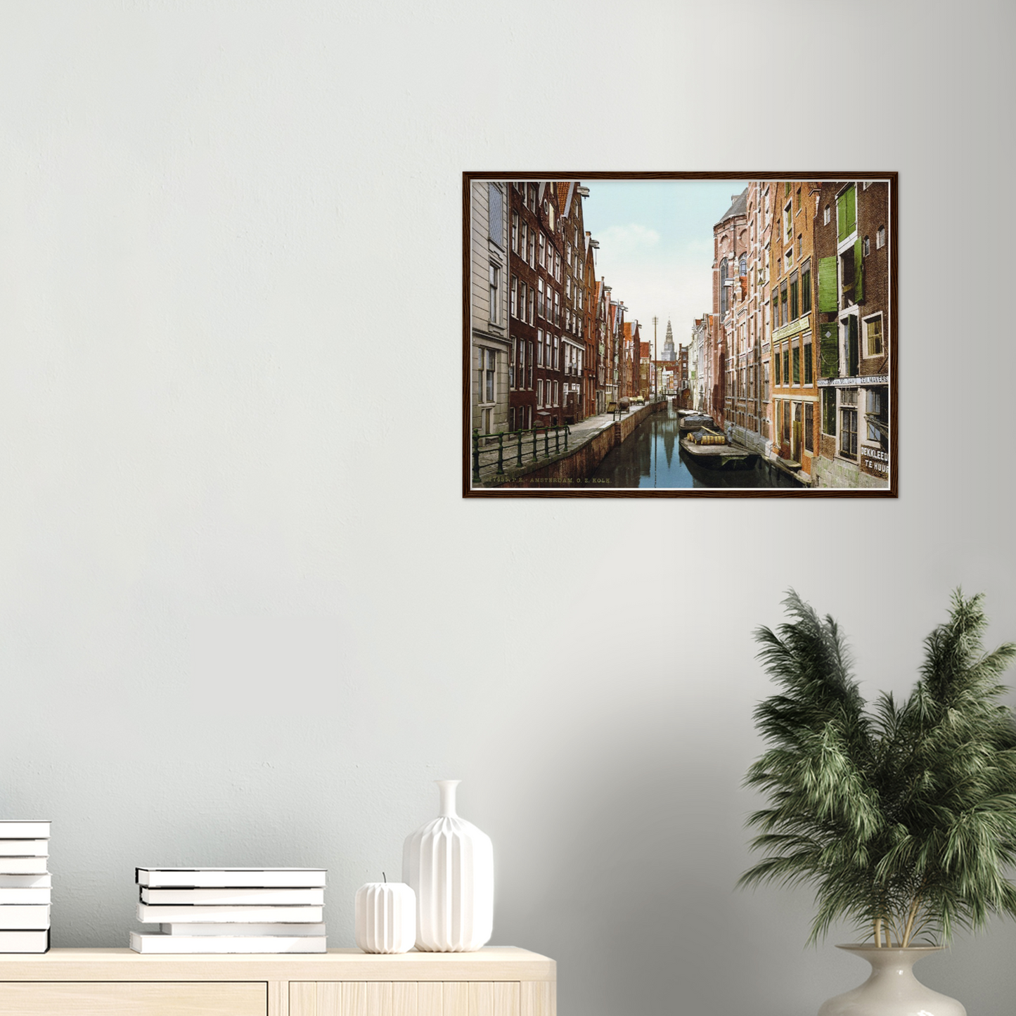Historische Ansicht Amsterdam um 1895