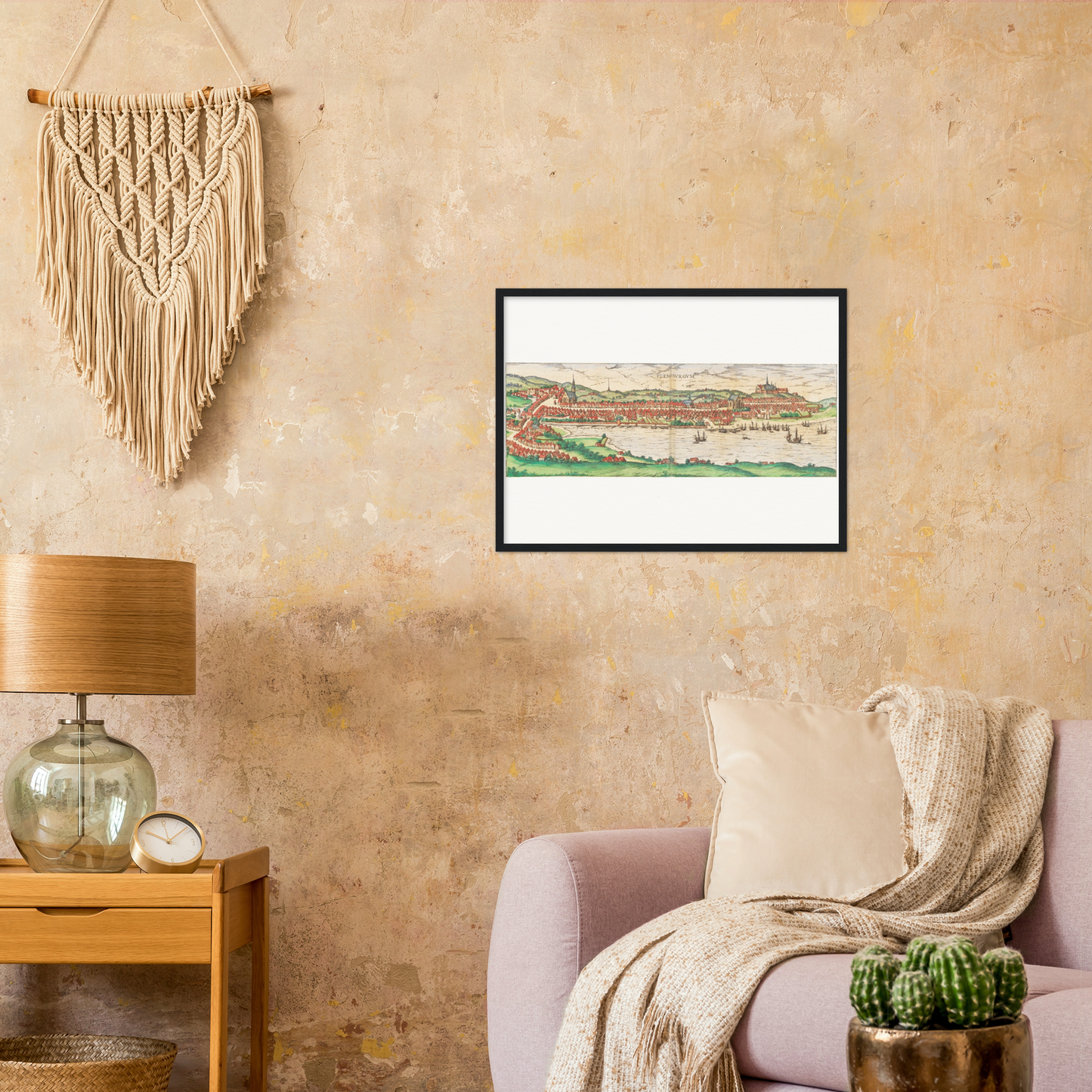 Historical city map Test product horizontal 3 sizes