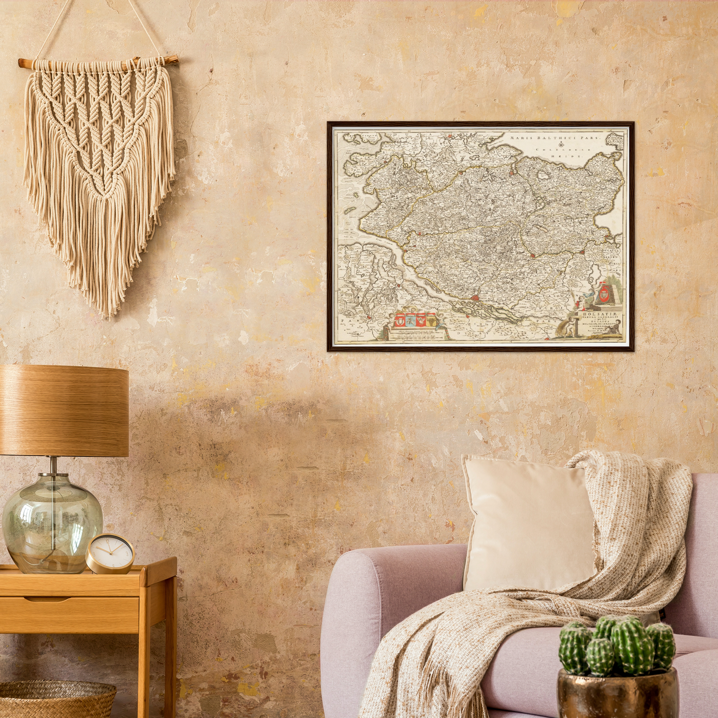 Historical city map Test product horizontal 3 sizes