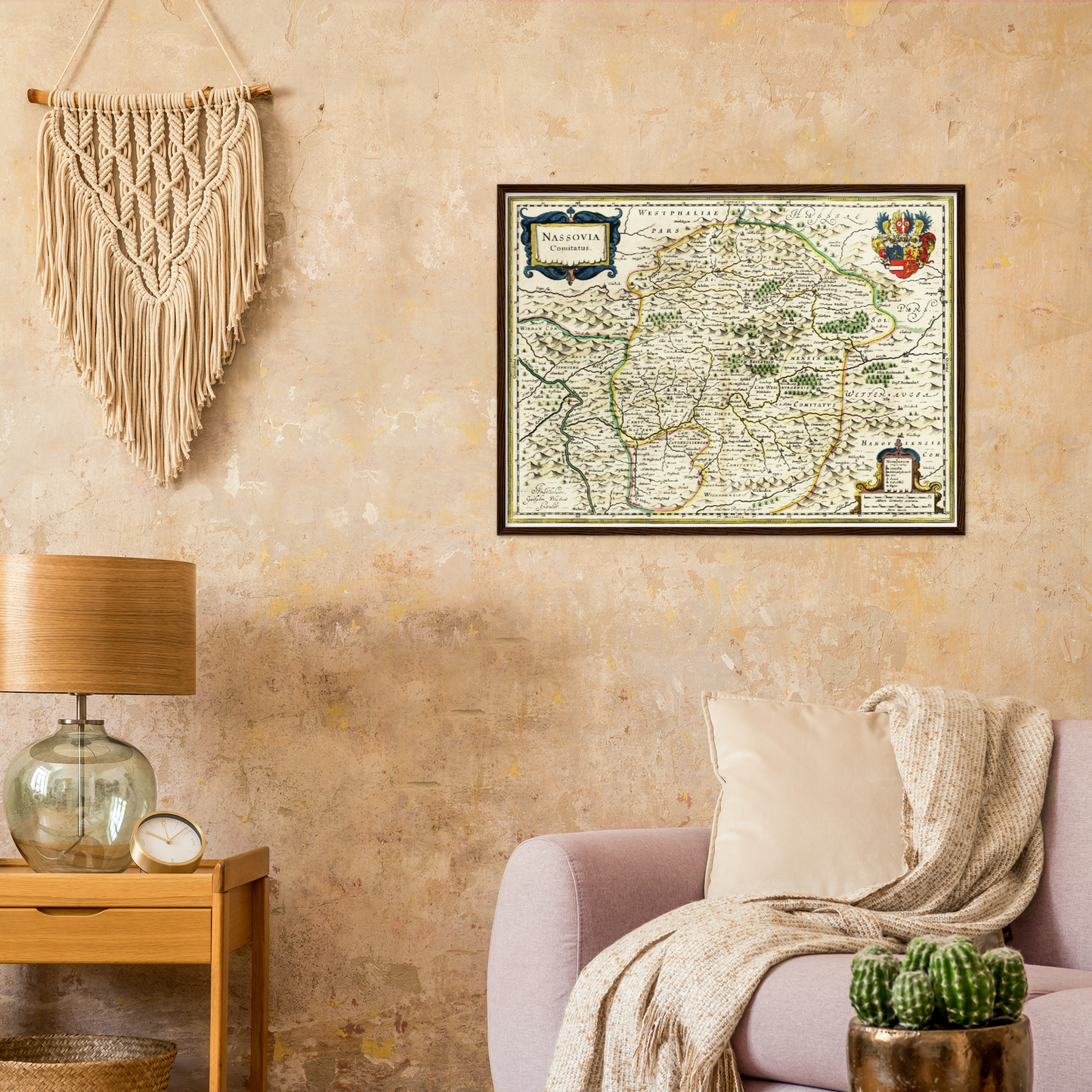 Historical city map Test product horizontal 3 sizes