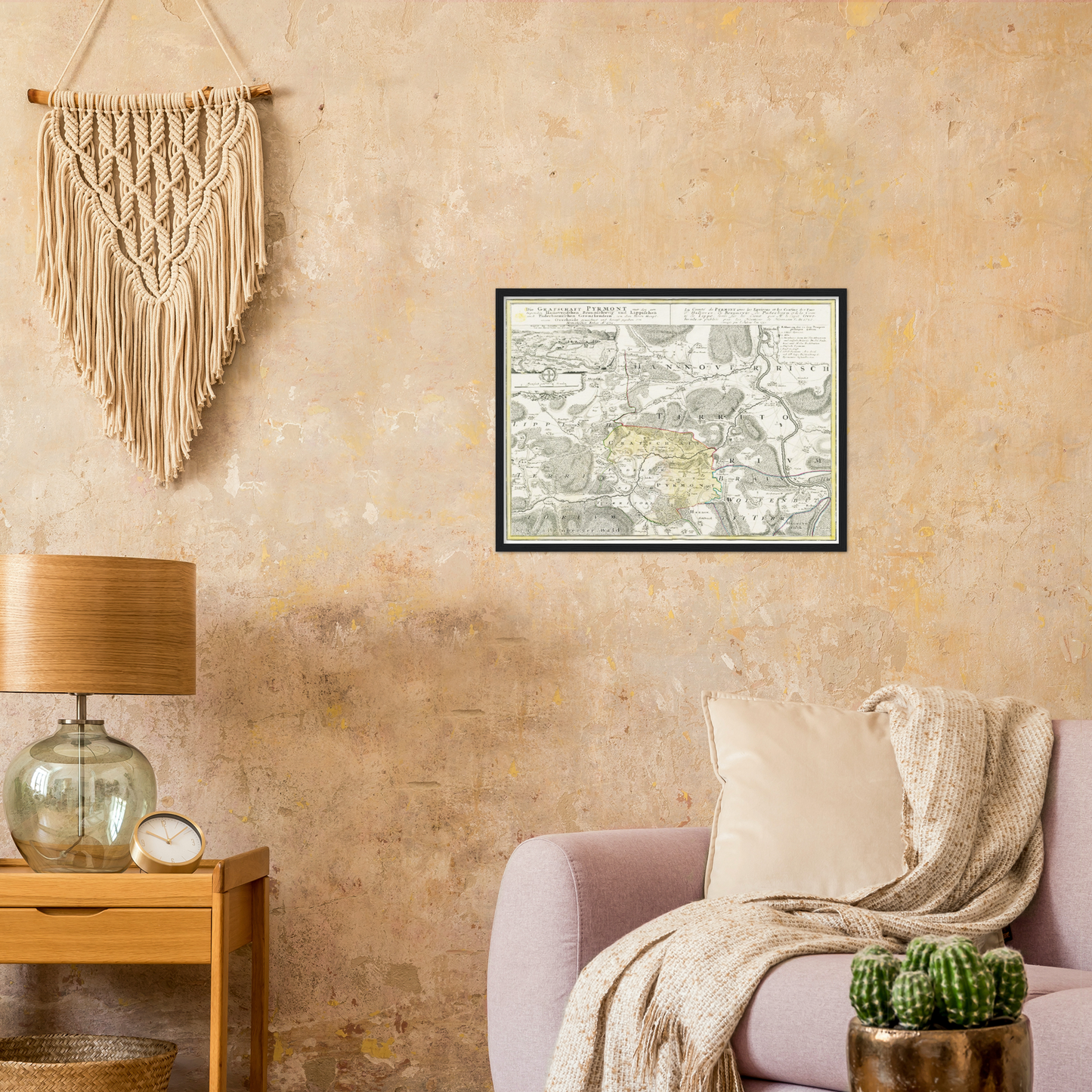 Historical city map  Test product horizontal 3 sizes